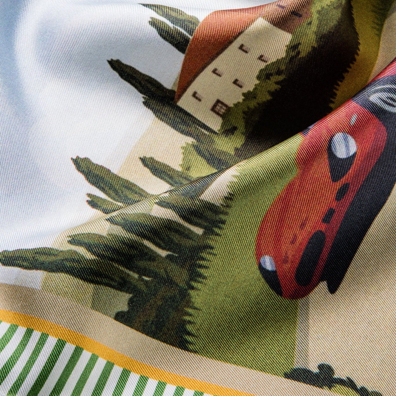 Tuscan Tea Pocket Square