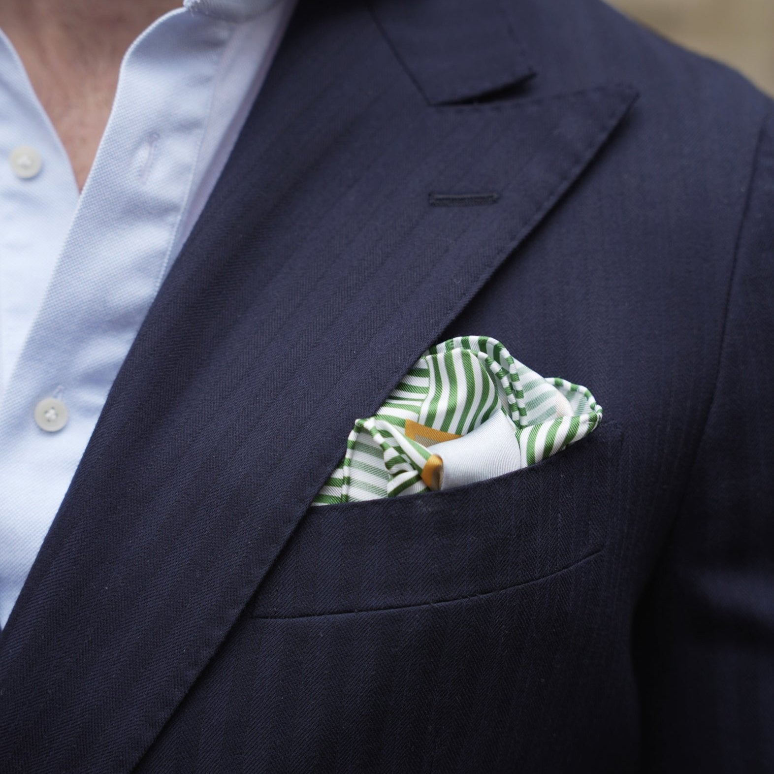 Tuscan Tea Pocket Square