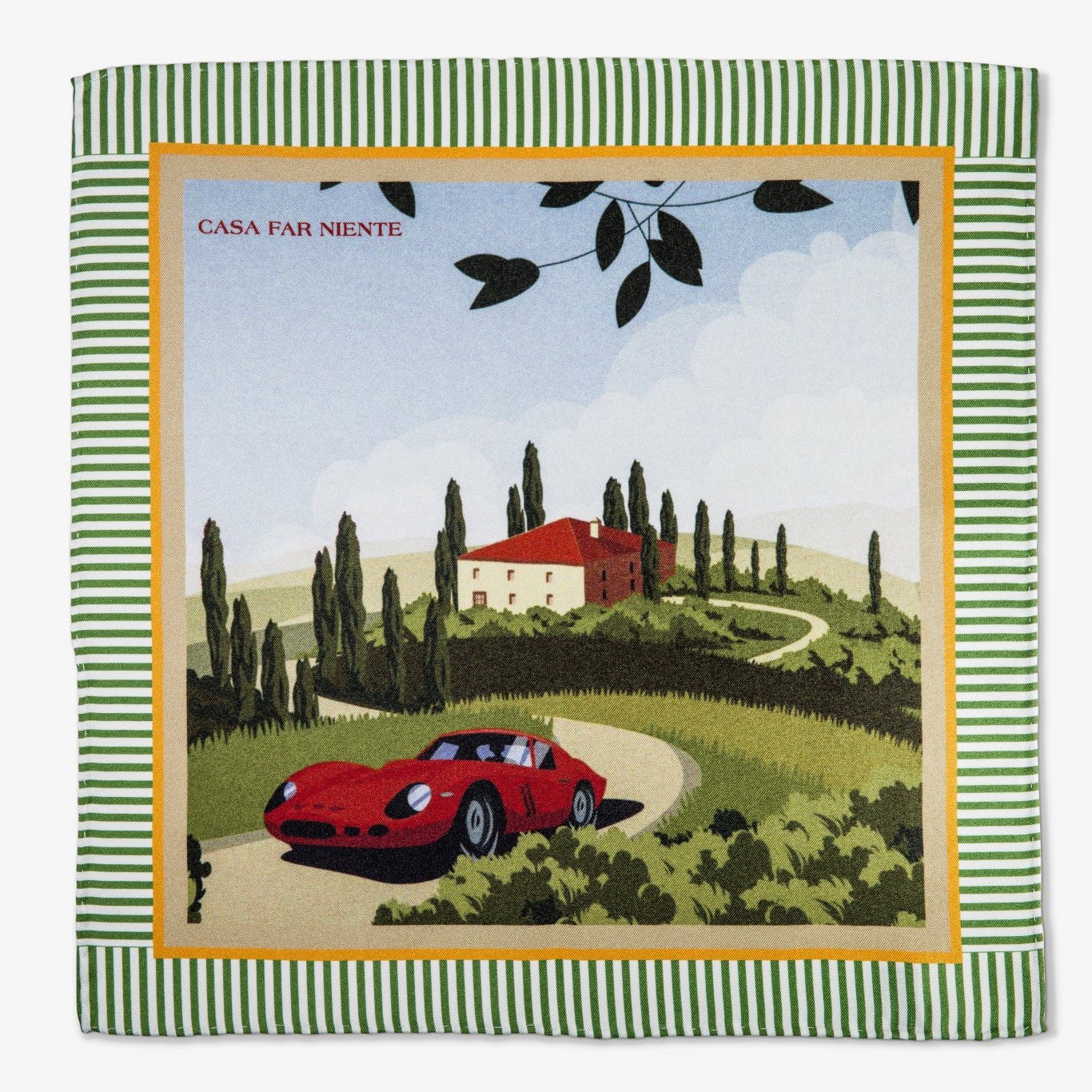 Tuscan Tea Pocket Square
